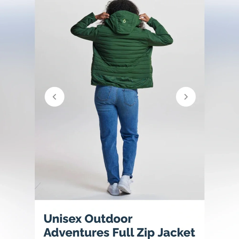 🤍doTERRA Green Puffer Jacket🤍 - Picture 2 of 2